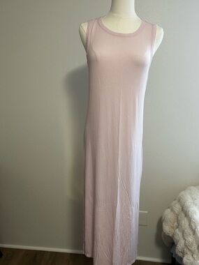 Nordstrom Light Pink Sleeveless Midi Dress